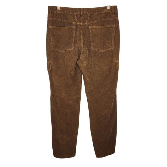 Closed by Free People "Lotti" Italian Brown Corduroy Utility Cargo Pants Size31 - Picture 8 of 15